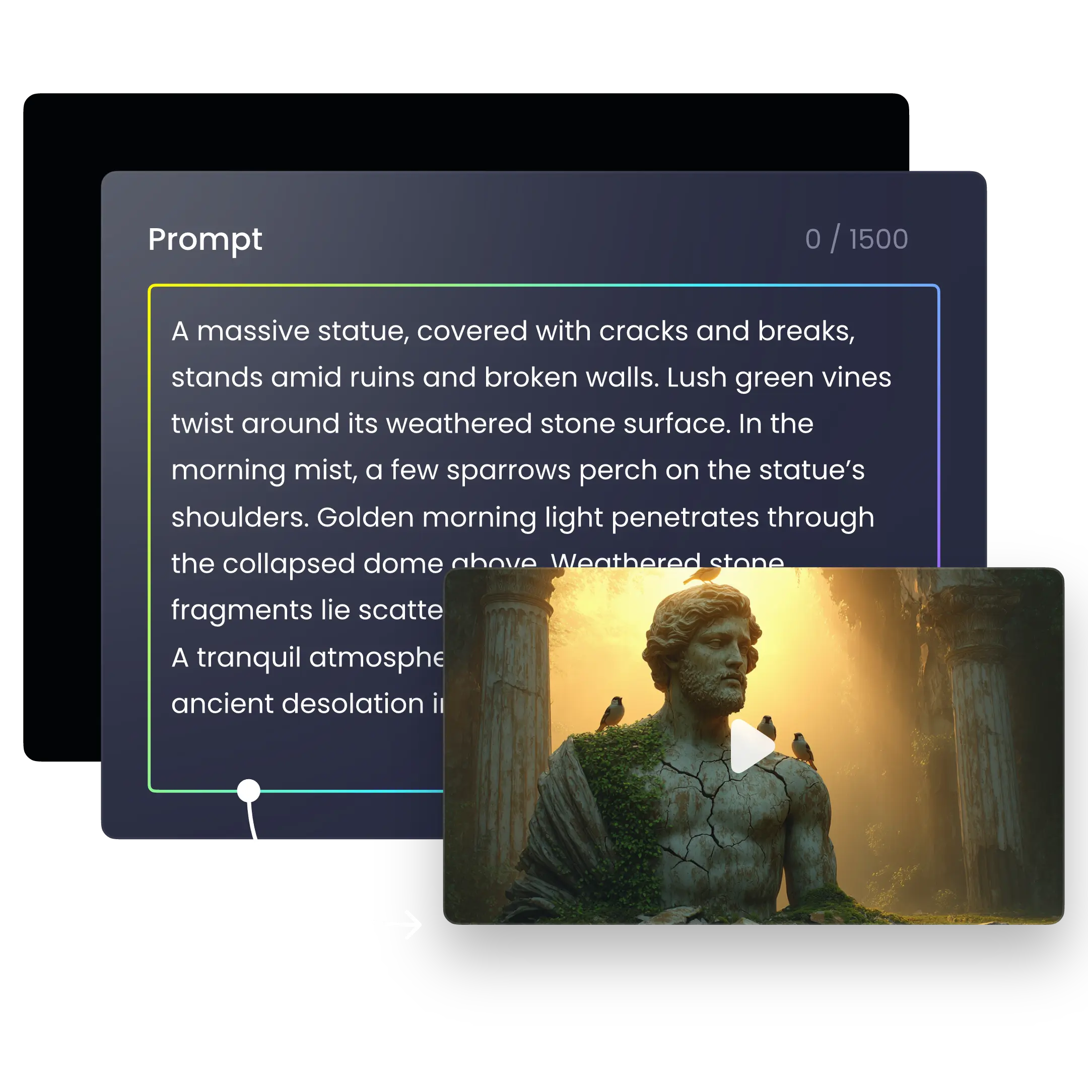 AI Video Generation in Multiple Styles - Cyberpunk, Retro, Realistic, Cartoon examples